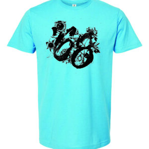 '68 Flowers on Blue