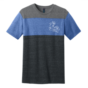 '68 Blue Color Block T-shirt