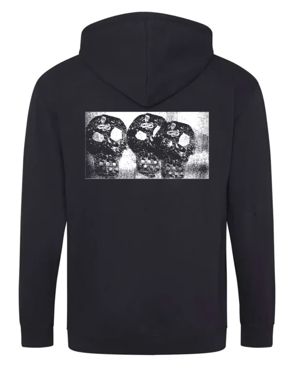'68 3 Skull Zip Hoodie - Image 2