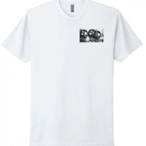 '68 3 Skull on White