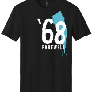 '68 Farewell Shirt with Tour Dates