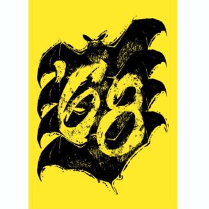 '68 Bat Sticker